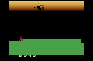 2005 MiniGame MultiCart (Atari 2600) screenshot: Nightrider: I crashed.
