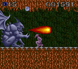 Shadow of the Beast (TurboGrafx CD) screenshot: A friendly gargoyle