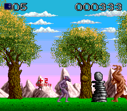 Shadow of the Beast (TurboGrafx CD) screenshot: The Eerie Forest