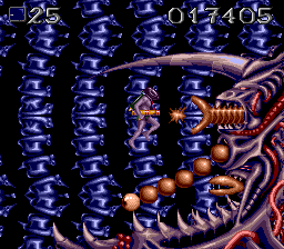 Shadow of the Beast (TurboGrafx CD) screenshot: Don't be too shellfish