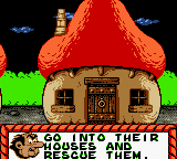 The Smurfs' Nightmare (Game Boy Color) screenshot: Introduction...