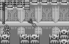 Mega Man & Bass (WonderSwan) screenshot: Flying scissors