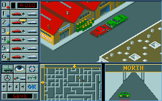 Chicago 90 (Amiga) screenshot: Crashed