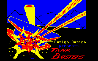 Rommel's Revenge (Amstrad CPC) screenshot: Title screen