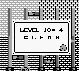 Amida (Game Boy) screenshot: Clear.