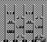 Amida (Game Boy) screenshot: Level 10-10. Clear!