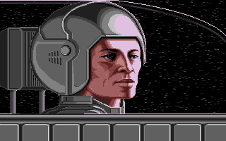 S.D.I. (Atari ST) screenshot: In my space ship. I have a space ship and you don't, hahaha.
