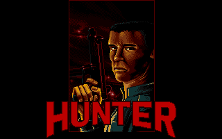Hunter (Amiga) screenshot: Title Screen