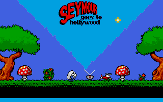 Seymour Goes to Hollywood (Atari ST) screenshot: Title screen