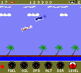 Wings of Fury (Game Boy Color) screenshot: I've shot down a Japanese Zero