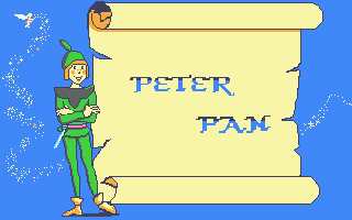 Peter Pan (Atari ST) screenshot: Title screen