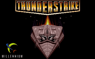 Thunderstrike (Atari ST) screenshot: Title screen