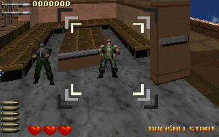 A.D Cop: Overseas Mission (DOS) screenshot: Enemies