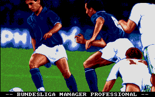 Bundesliga Manager Professional (Atari ST) screenshot: Title screen