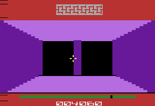 Survival Run (Atari 2600) screenshot: choose the correct path