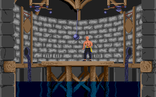 Chambers of Shaolin (Atari ST) screenshot: Test of speed