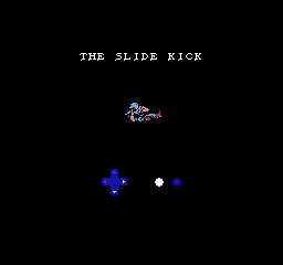 Kick Master (NES) screenshot: Demo of all the kicks