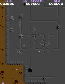 Fire Battle (Arcade) screenshot: Mobile and static guns