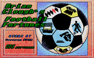 Brian Clough's Football Fortunes (Atari ST) screenshot: Title screen