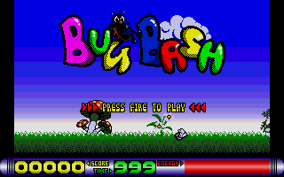 Bug Bash (Atari ST) screenshot: Second title screen