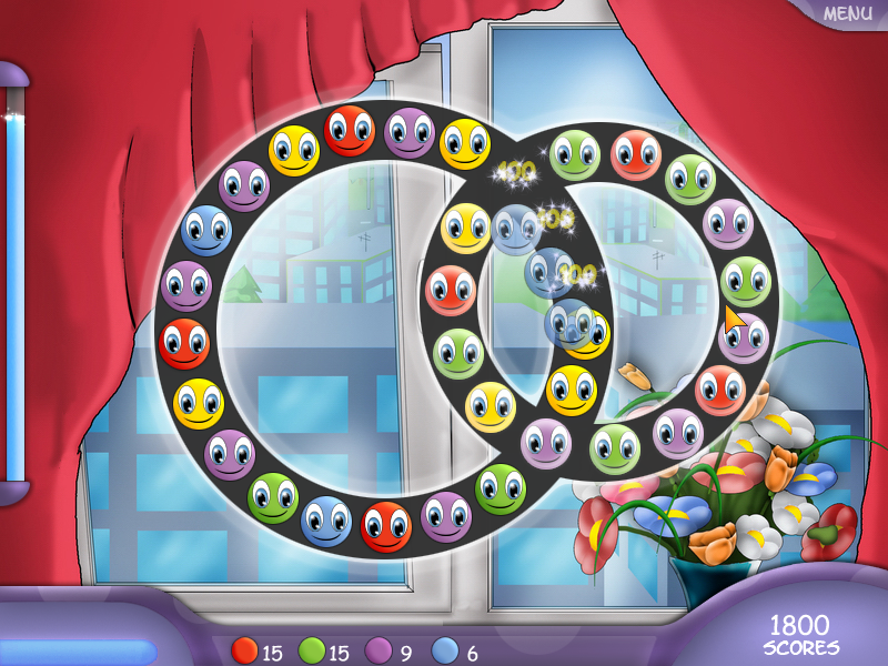 Ringies (Windows) screenshot: Game start
