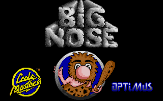 Big Nose the Caveman (Atari ST) screenshot: Title screen