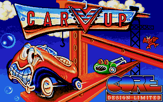 CarVup (Atari ST) screenshot: Title screen
