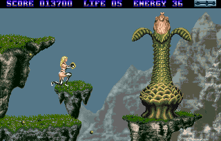 Entity (Amiga) screenshot: ... and their bigger versions.