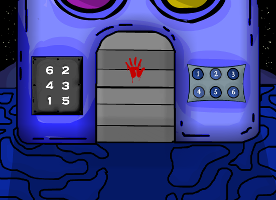 Crimson Planet (Browser) screenshot: Main entrance