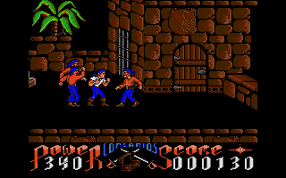 Corsarios (Atari ST) screenshot: I'm surrounded