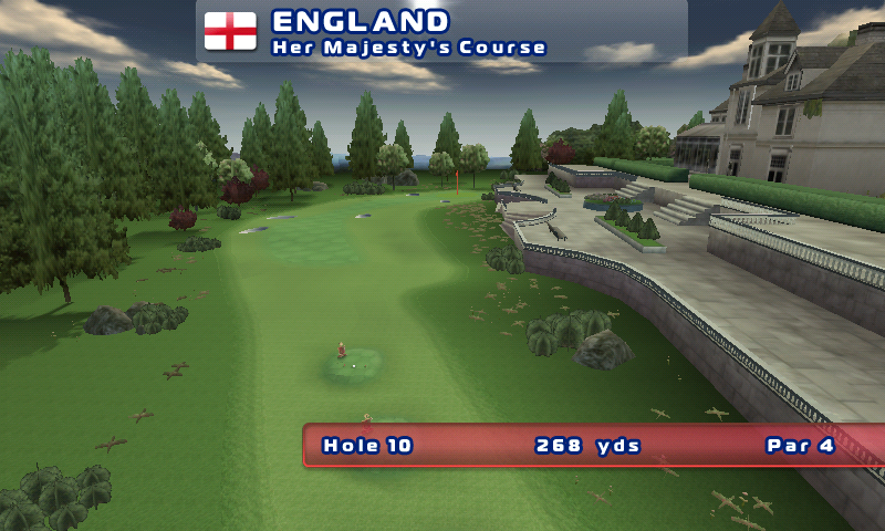 Let's Golf! 2 (Android) screenshot: English course