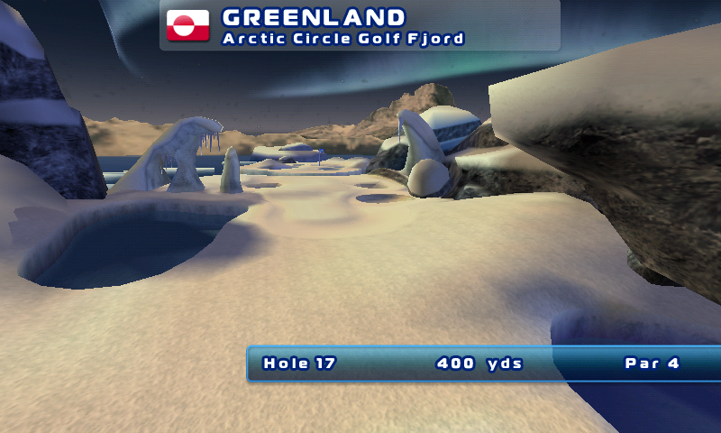 Let's Golf! 2 (Android) screenshot: Greenland