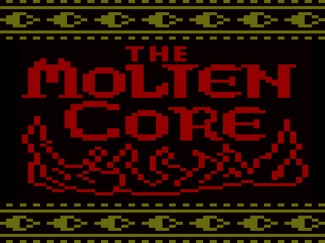 The Molten Core (Windows) screenshot: Title screen 2