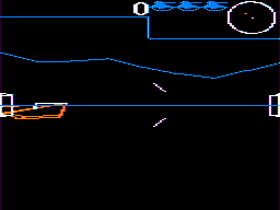 Rommel 3-D (TRS-80 CoCo) screenshot: Starting out