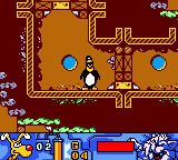 Inspector Gadget: Operation Madkactus (Game Boy Color) screenshot: The dog dons a disguise.