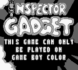Inspector Gadget: Operation Madkactus (Game Boy Color) screenshot: Gadget would be able to get around this!