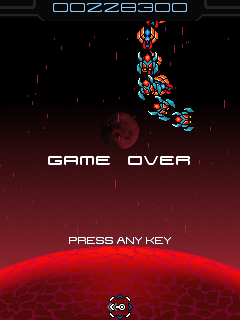 Screenshot of Galaga X (J2ME, 2010) - MobyGames