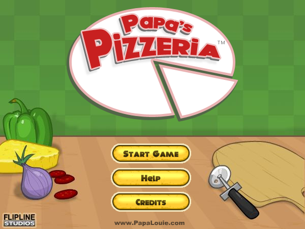 Screenshot of Papa's Pizzeria (Browser, 2007) - MobyGames