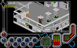 Wreckers (Atari ST) screenshot: Game start