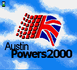 Austin Powers: Oh Behave! (Game Boy Color) screenshot: The splash is very similar to the windows 2000 splash screen