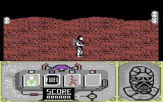 Moebius (Commodore 64) screenshot: Starting out