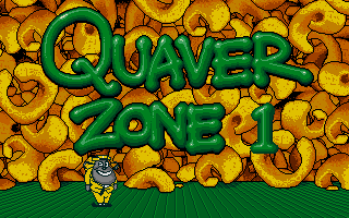 One Step Beyond (Atari ST) screenshot: Quaver Zone 1 cut scene