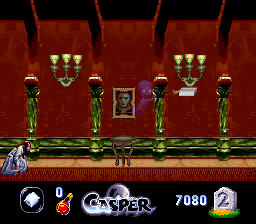 Casper (SNES) screenshot: Turning invincible.