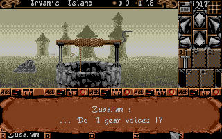 Ishar 2: Messengers of Doom (Atari ST) screenshot: There is something odd here