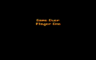 Magic Boy (Atari ST) screenshot: Game over