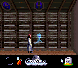 Casper (SNES) screenshot: Starting room