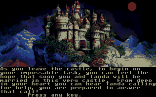 Quest for Tanda (Atari ST) screenshot: From the intro