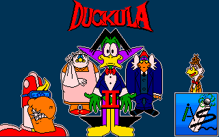 Count Duckula 2 Featuring Tremendous Terence (Amiga) screenshot: Title screen