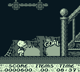The Rugrats Movie (Game Boy) screenshot: GOAL!