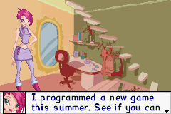 Screenshot of Winx Club: Quest for the Codex (Game Boy Advance, 2006 ...